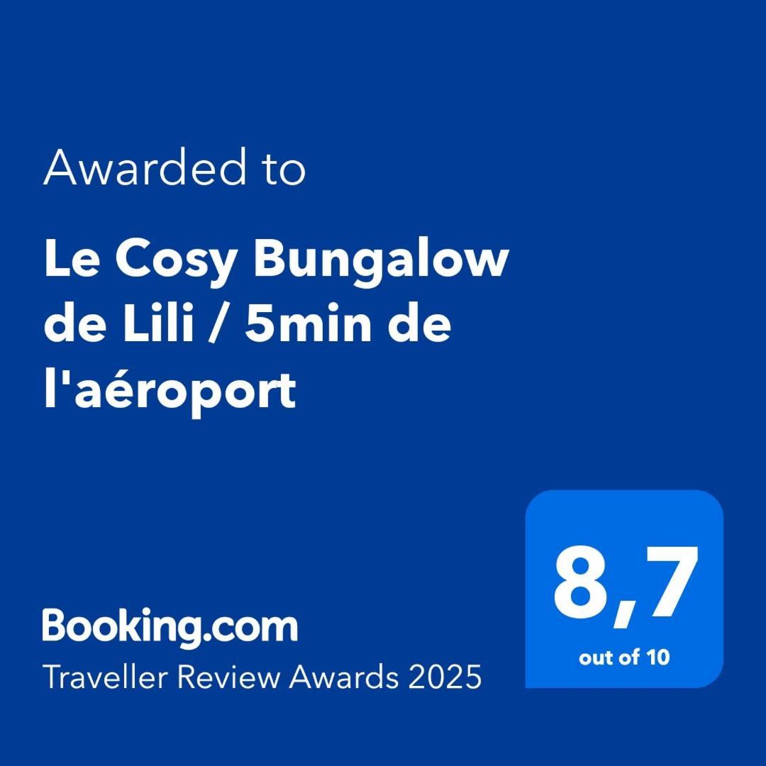 Le Cosy Bungalow De Lili / 5Min De L'Aeroport Les Abymes Buitenkant foto